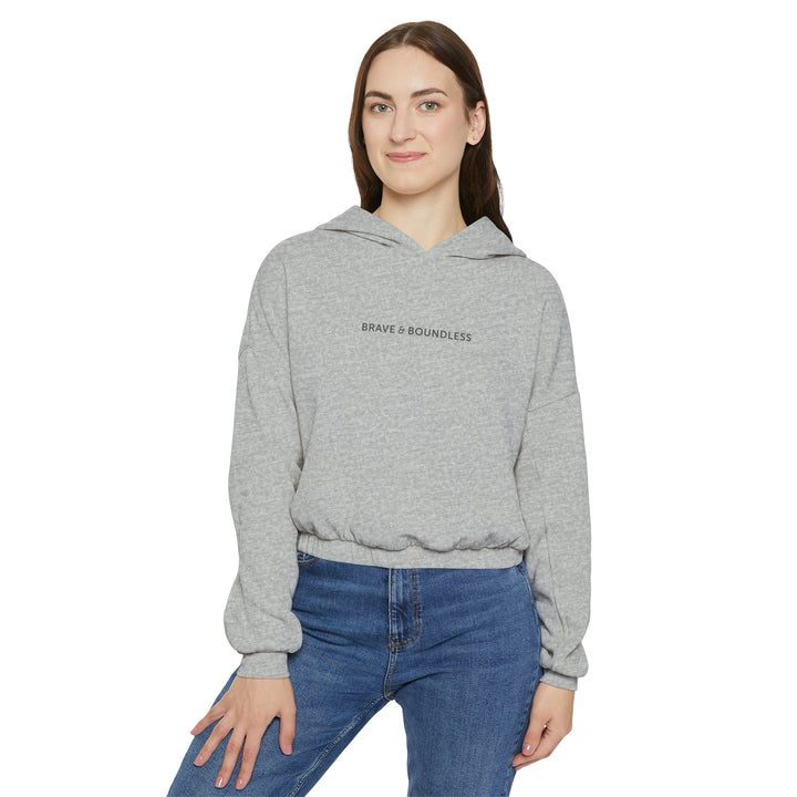 Be Boundless Women's Cinched Bottom Hoodie