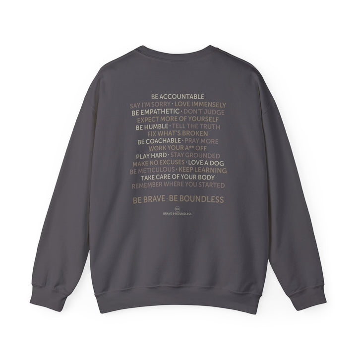 Life Rules Crewneck Sweatshirt