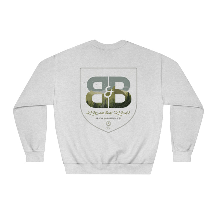 Live Without Limits Crest Crewneck Sweatshirt