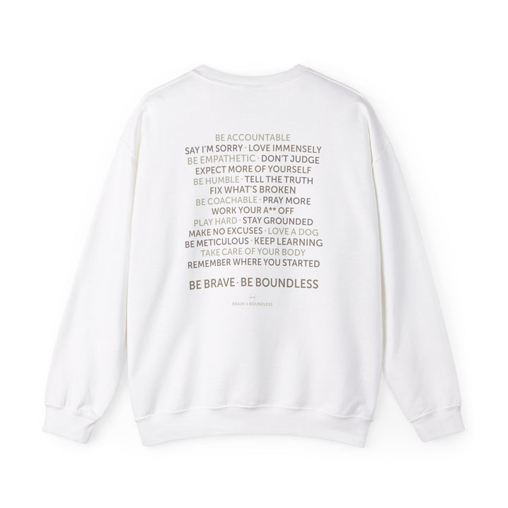 Life Rules Crewneck Sweatshirt