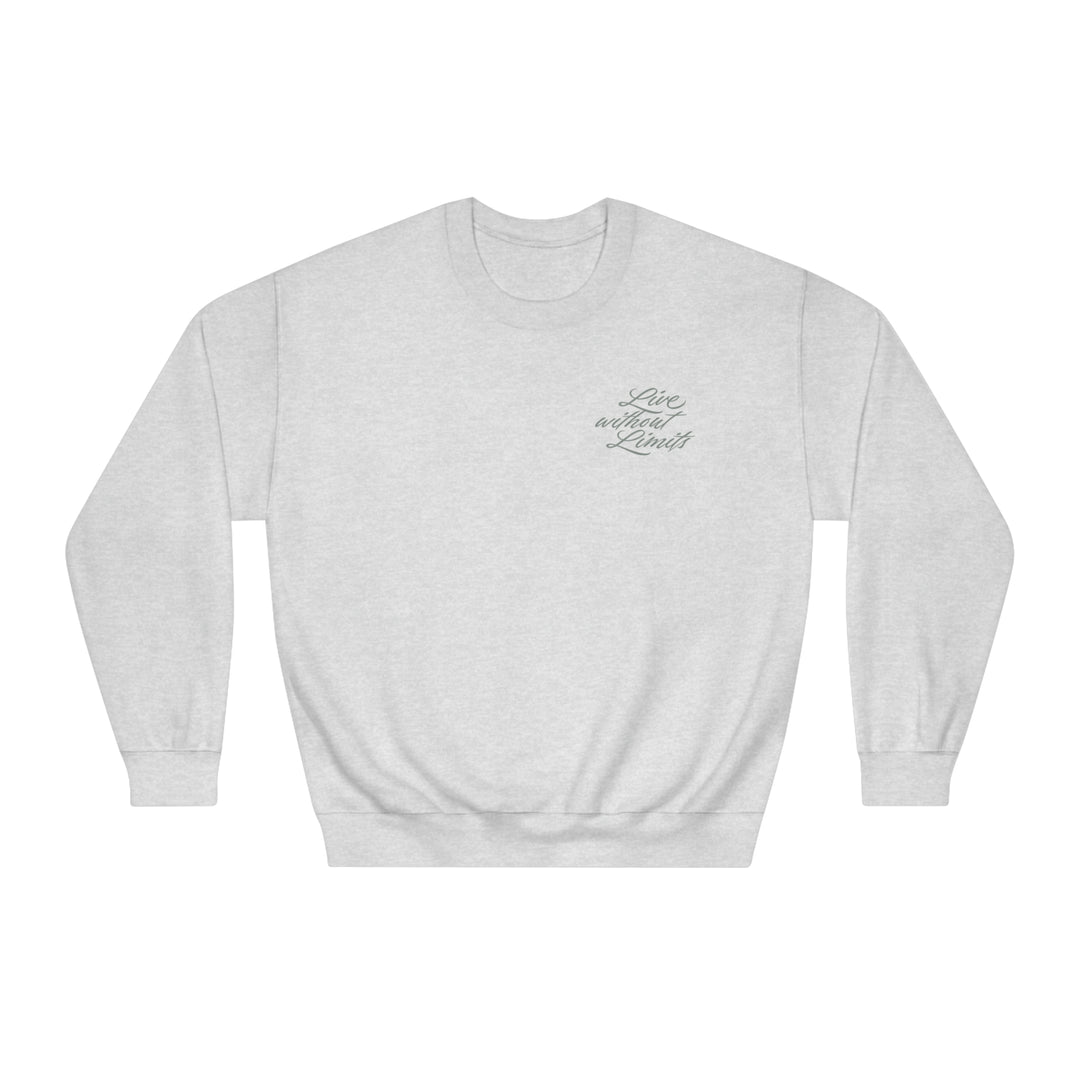 Live Without Limits Crest Crewneck Sweatshirt