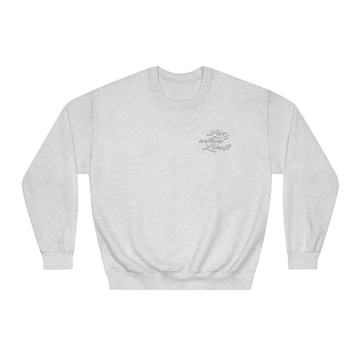 Live Without Limits Crest Crewneck Sweatshirt