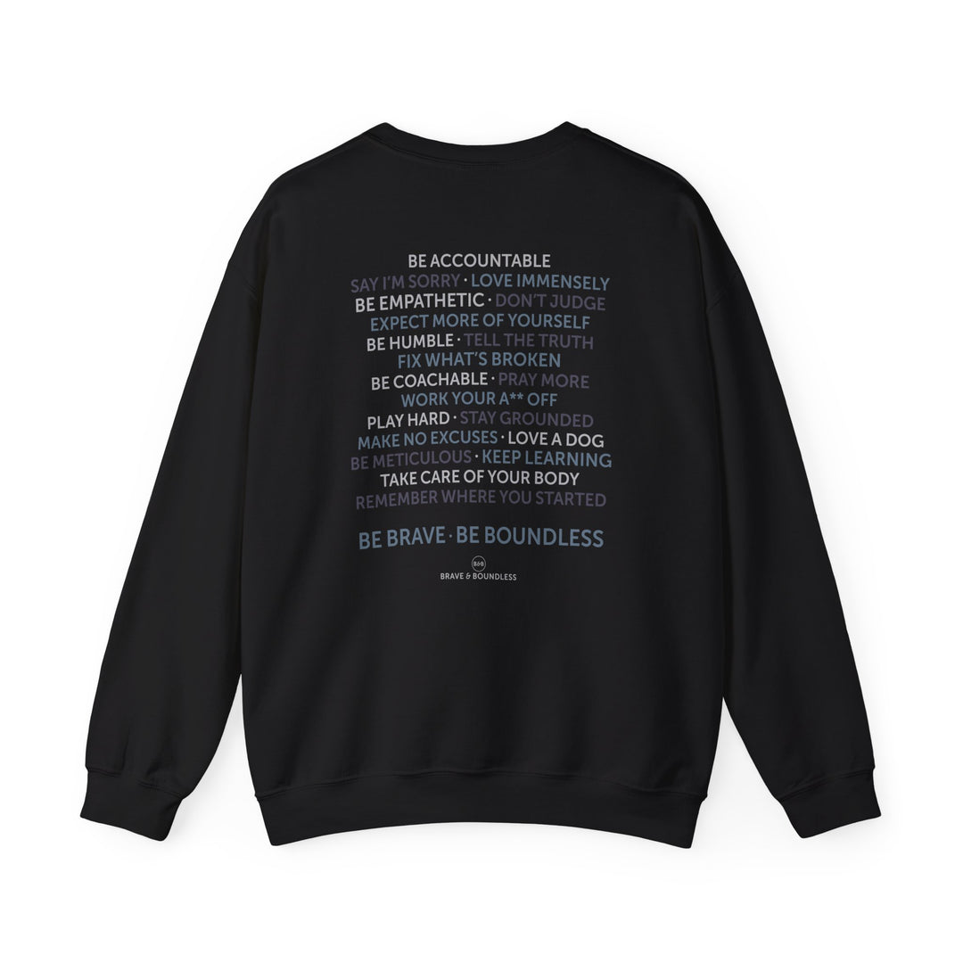 Life Rules Crewneck Sweatshirt