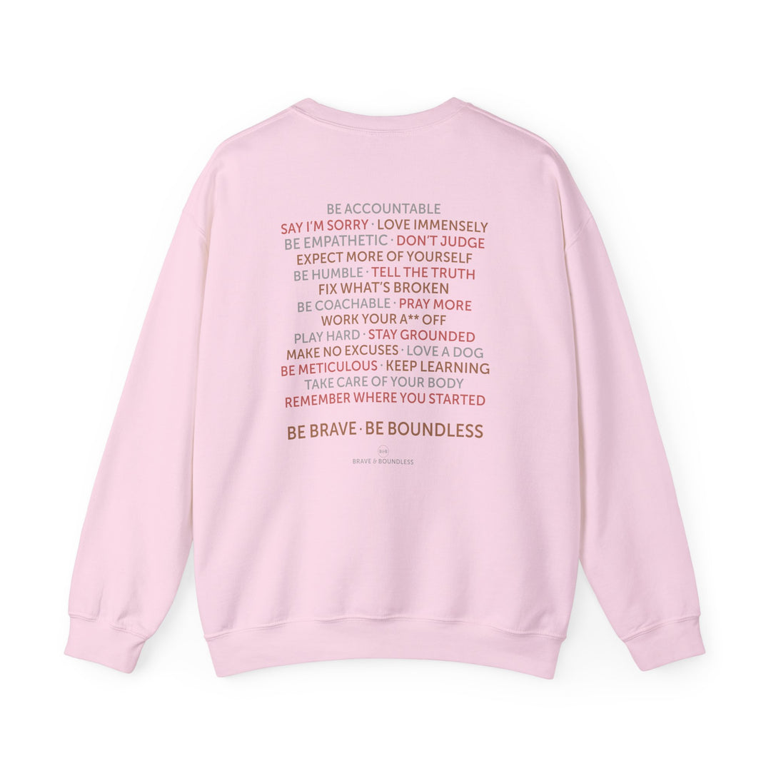 Life Rules Crewneck Sweatshirt