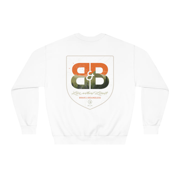 Live Without Limits Crest Crewneck Sweatshirt