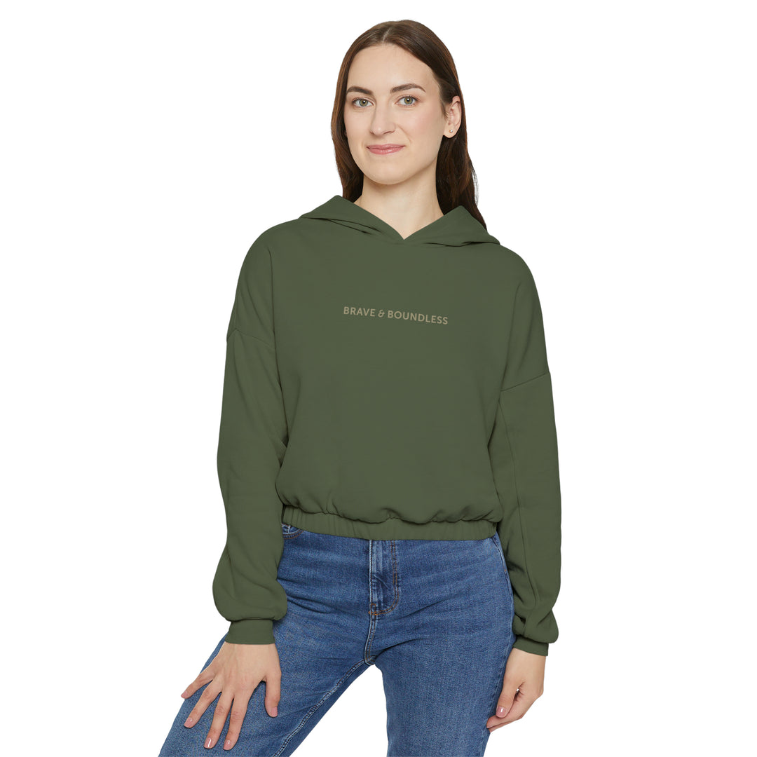 Be Boundless Women's Cinched Bottom Hoodie