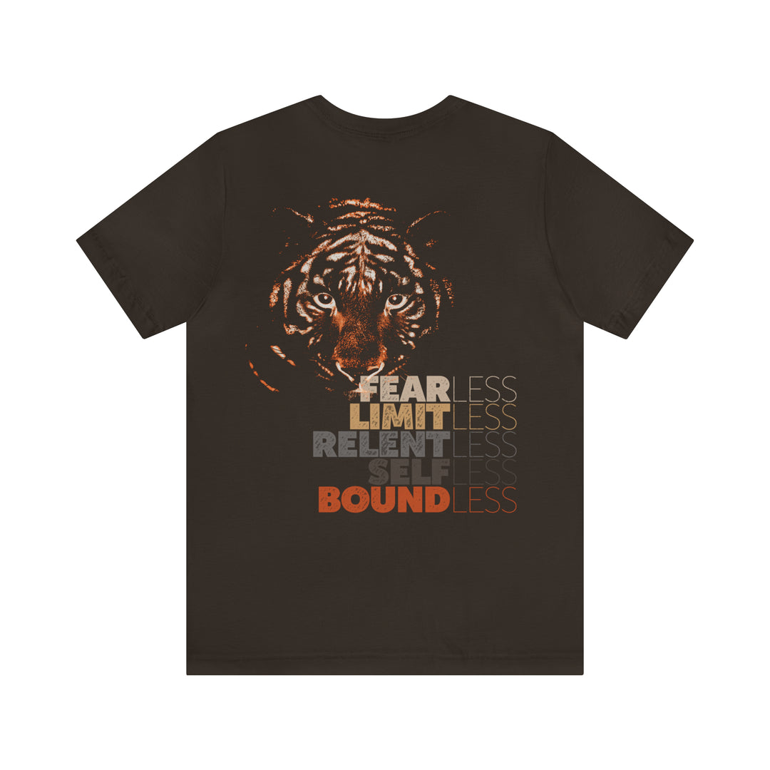 Less Is More Jersey Tiger Tee