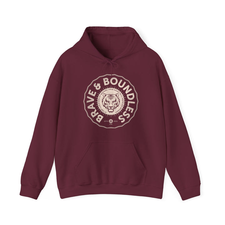 Brave & Boundless Tiger Crest Hoodie