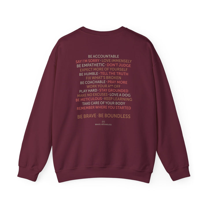 Life Rules Crewneck Sweatshirt