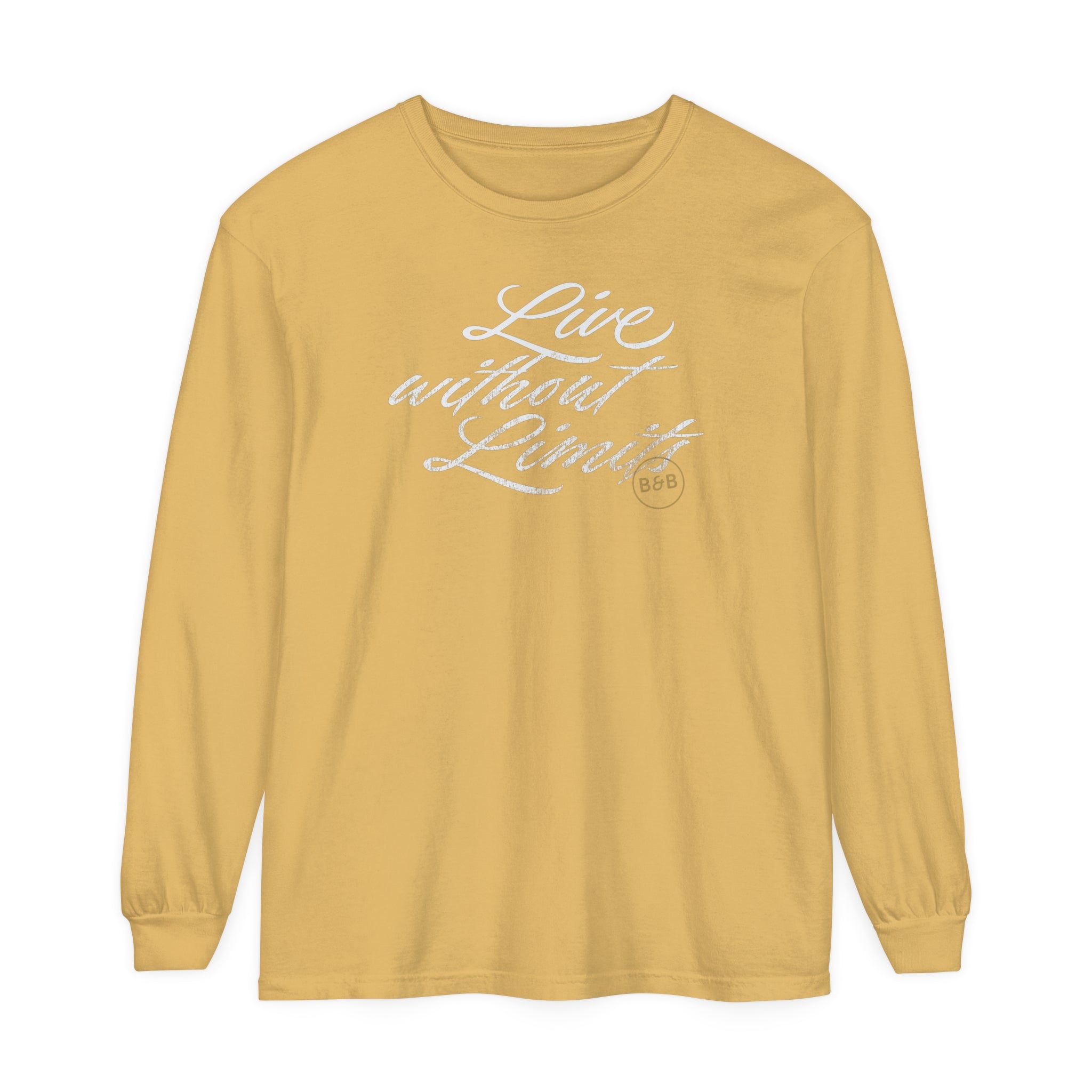 beeden OVERALL PRINT LONG SLEEVE TEEロンT NEO Unisex Long Sleeve Tee w/ printed sleeves – Never Ever