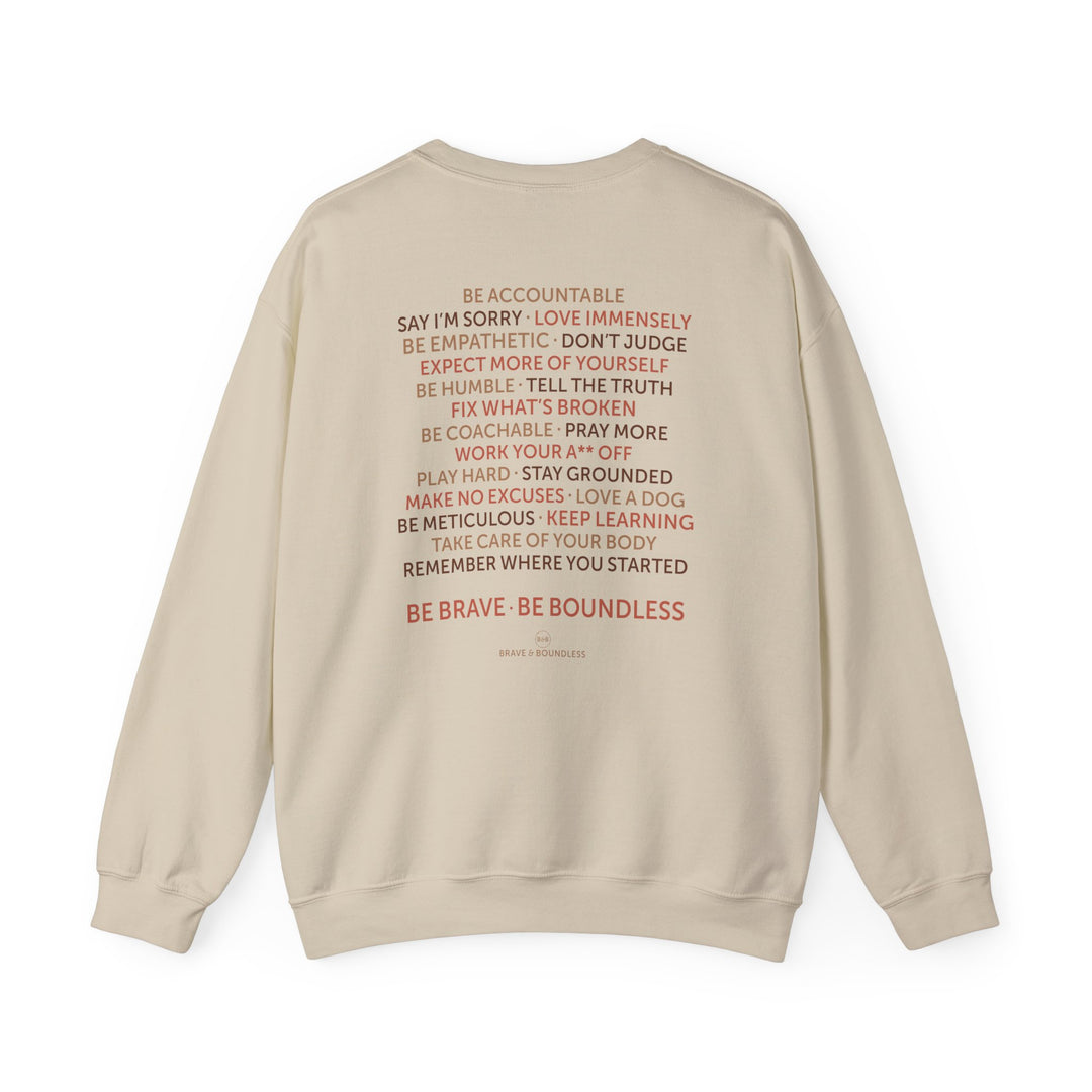 Life Rules Crewneck Sweatshirt