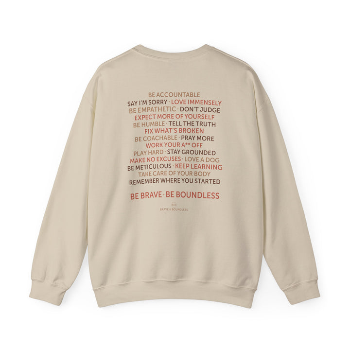 Life Rules Crewneck Sweatshirt