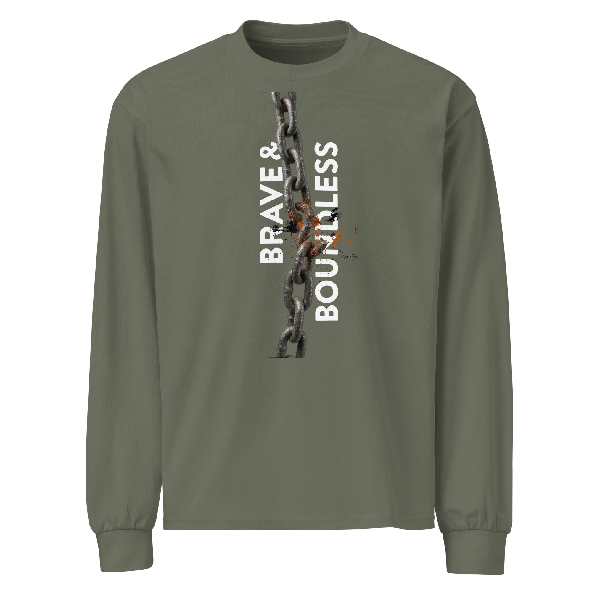 Premium heavyweight long sleeve shirt - Image 2