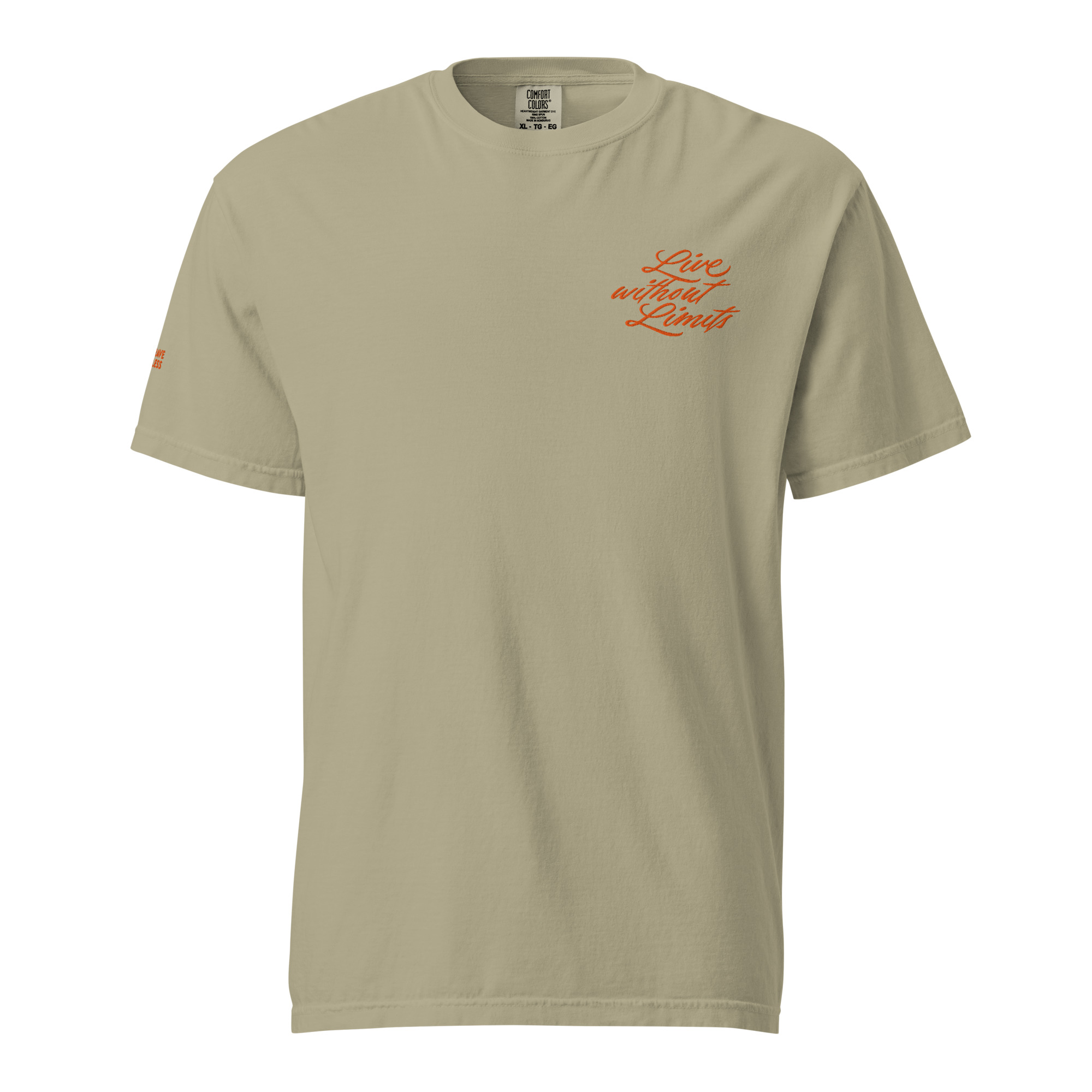 Live Without Limits Embroidered Script Tee - Image 8