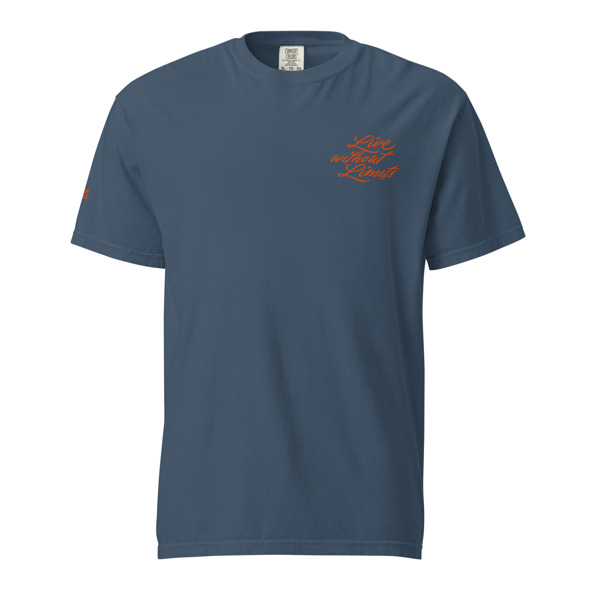 Live Without Limits Embroidered Script Tee - Image 4