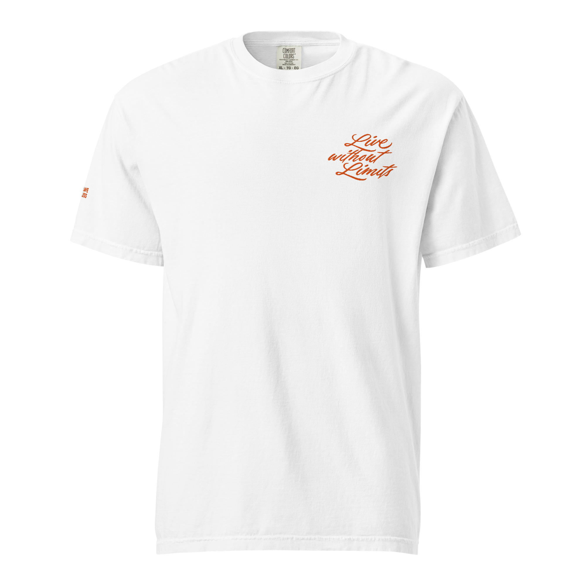 Live Without Limits Embroidered Script Tee - Image 11