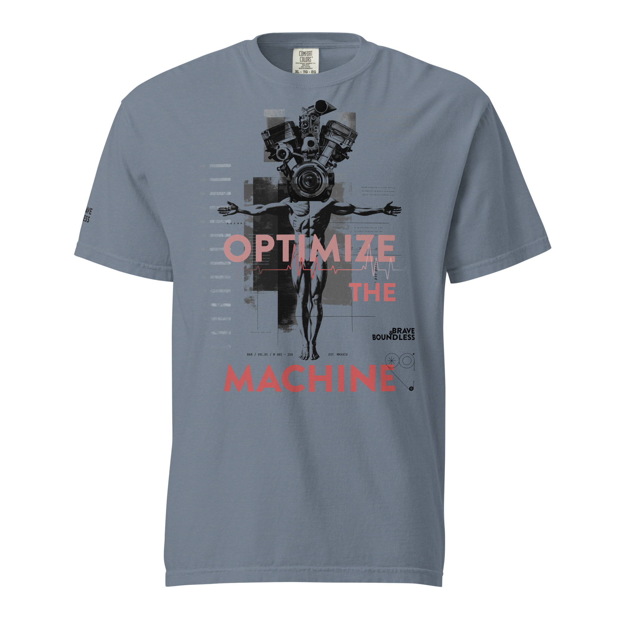 Optimize the Machine Heavyweight Tee - Image 4