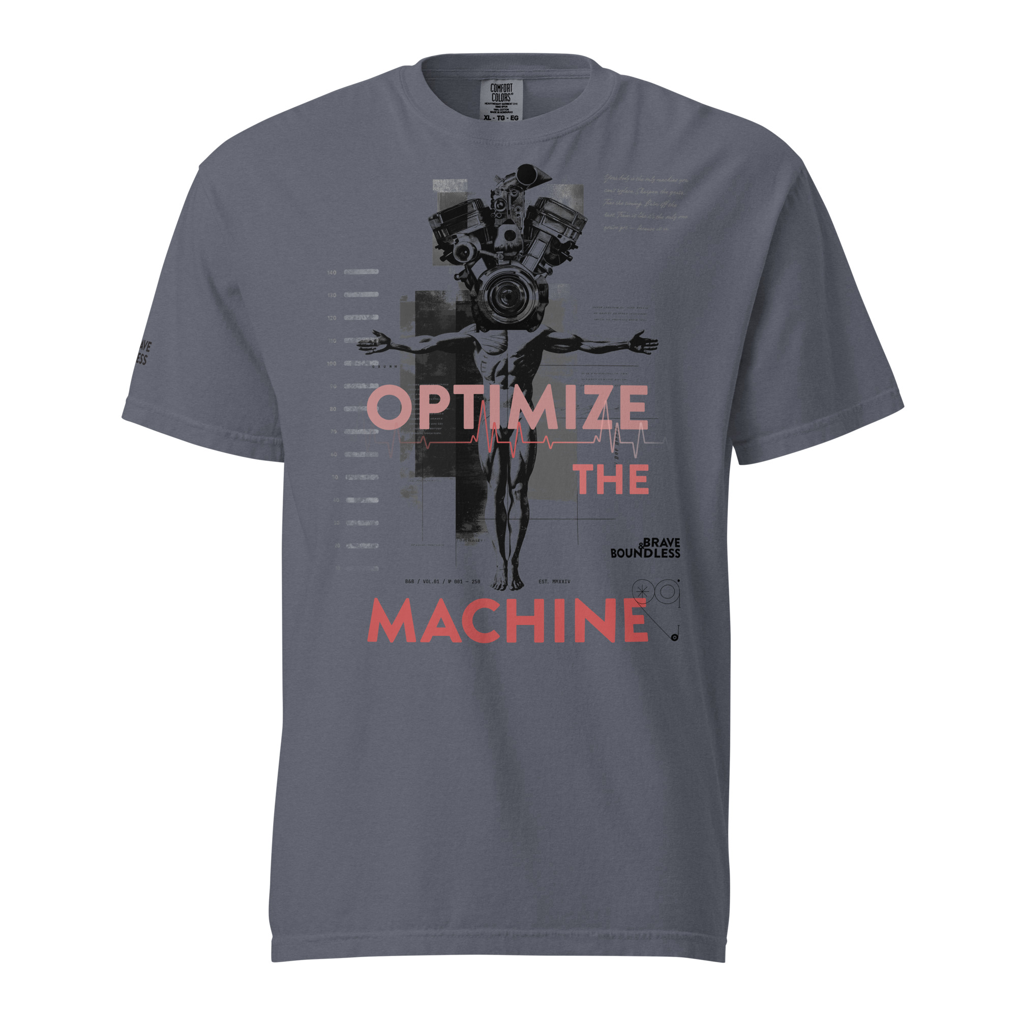 Optimize the Machine Heavyweight Tee - Image 3
