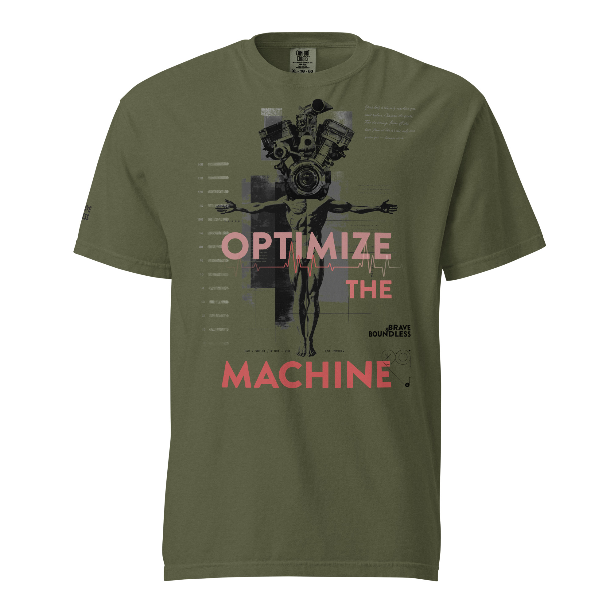 Optimize the Machine Heavyweight Tee