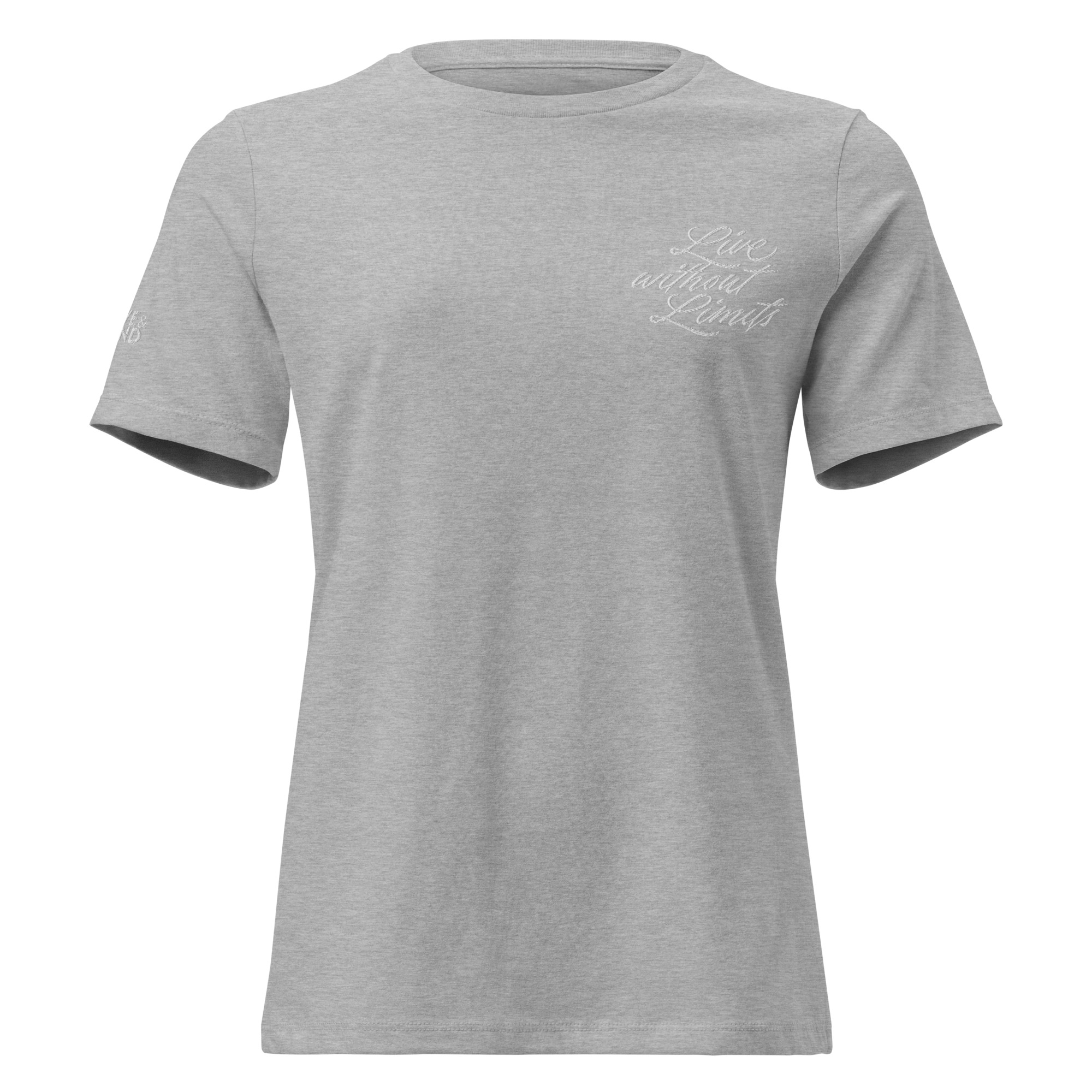 Women's Live Without Limits Embroidered Script Tee - Image 9