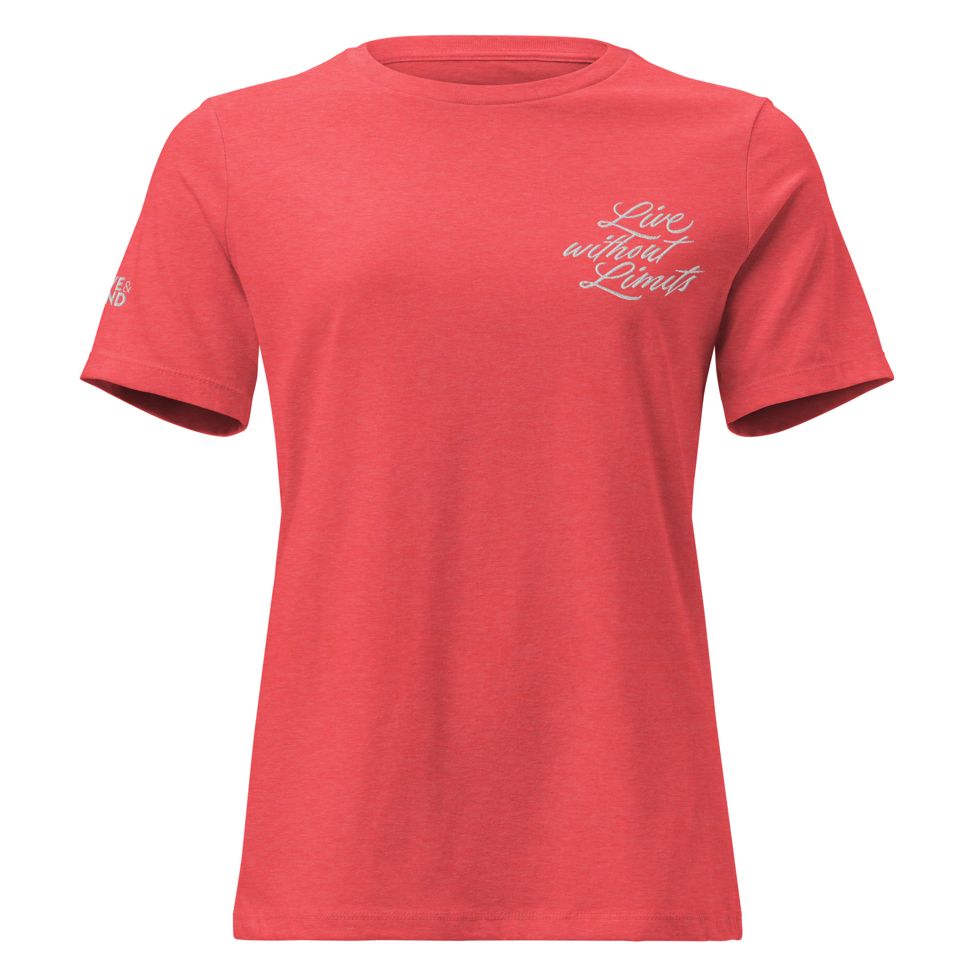 Women's Live Without Limits Embroidered Script Tee