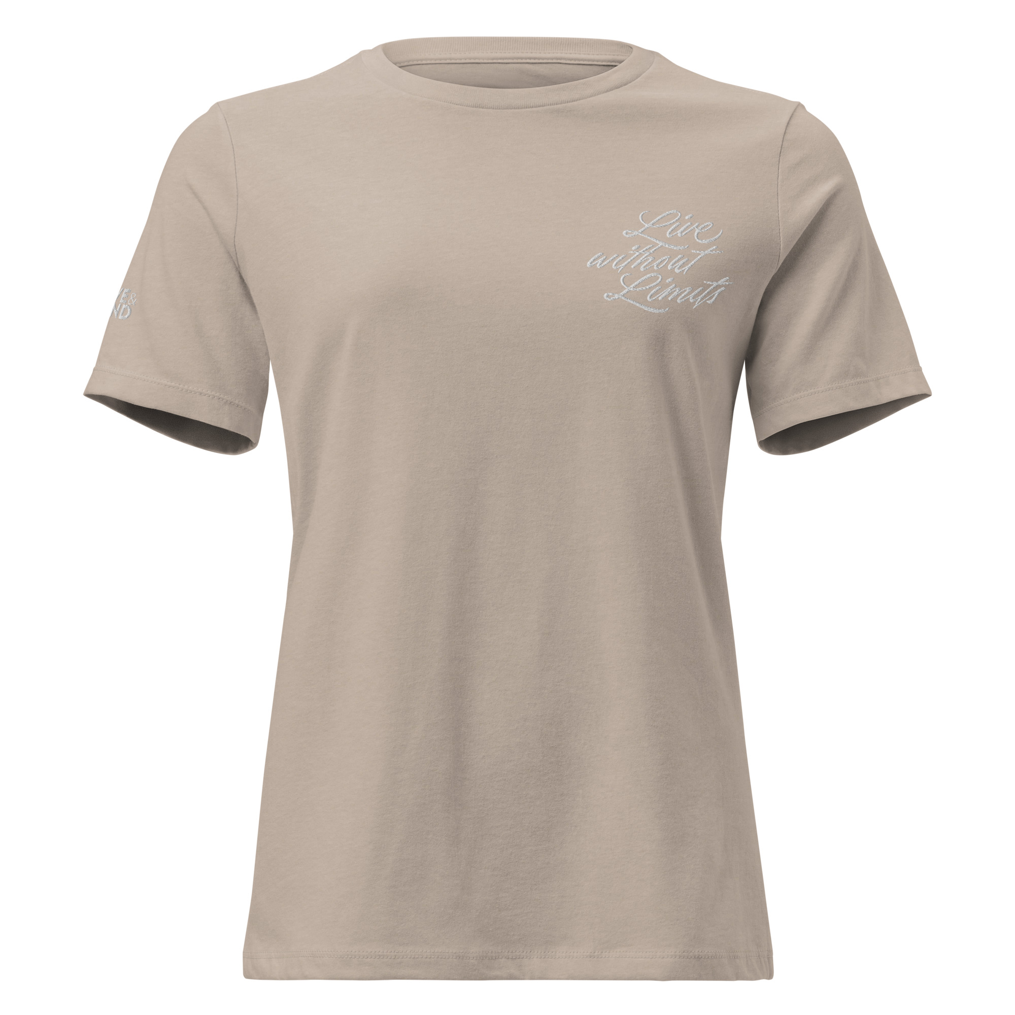 Women's Live Without Limits Embroidered Script Tee - Image 11