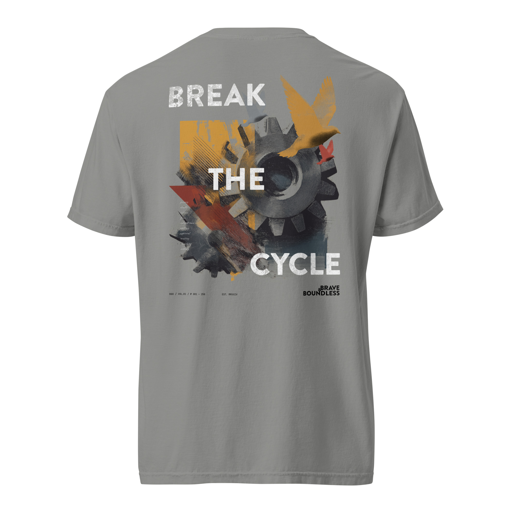 Break the Cycle Heavyweight Tee - Image 7